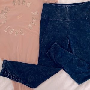 Women’s “Pink” top and “ Pink” yoga pant